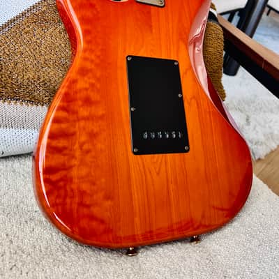 Schecter (ESP) ST-UC430 - Trans Orange 1989 image 15