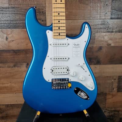 Fender Standard Stratocaster HSS Electric Guitar - Aqua Marine Metallic 889 image 5