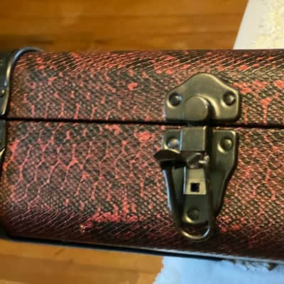 Gibson Nikki Sixx Signature Thunderbird Bass 2012 - Red - w/ snakeskin case...WOW! image 14