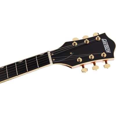Gretsch LTD Broadkaster Semi-hollowbody Electric Guitar - Roundup Orange Stain image 6