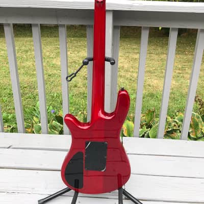 Spector (Kramer Era) NS-6 Neckthru Late 1980’s Trans Red Stain image 9