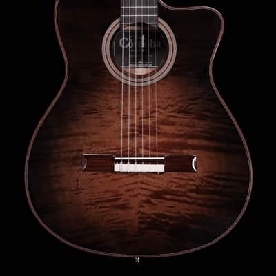 Cordoba Fusion 12 Cinnamon Burst Nylon String Guitar image 1