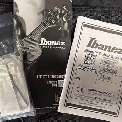 Ibanez Mode MDM1600 Electric Bass Natural Mocha Low Gloss (312) image 8