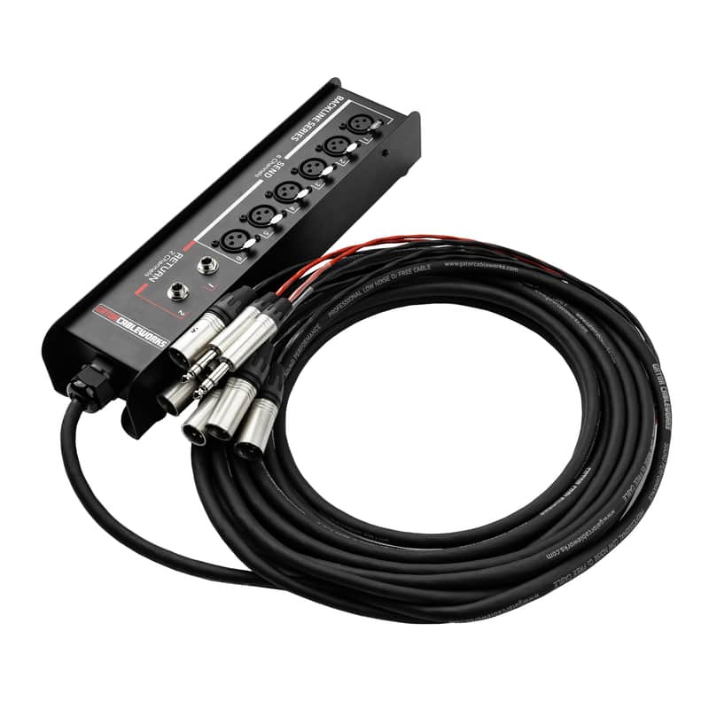 Gator Cableworks Backline Series 6x2 Drop Snake - 20 Ft - Open Box image 1