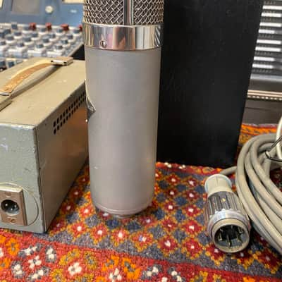 Neumann U47 - Large Chrome Badge / Big Label - Late 1940s - Nickel - Vintage Complete Set image 2