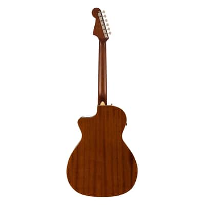 Used Fender Newporter Player A/E Guitar - Natural w/ Walnut FB image 8