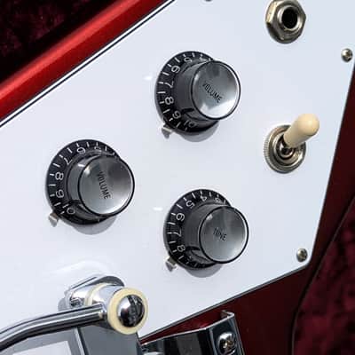 2023 Gibson Custom Shop '67 Mahogany Flying V Reissue with Maestro Vibrola - Sparkling Burgundy image 6