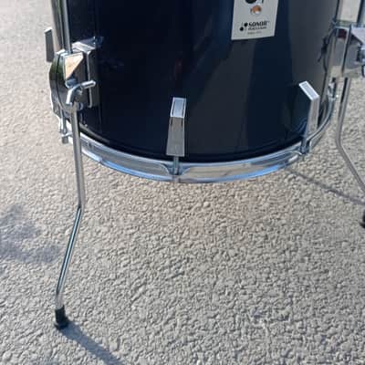 Vintage Sonor Performer Floor Tom 16"x16" 1984 - Midnight Blue image 3