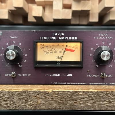 Vintage Urei Teletronix Universal Audio LA-3A Leveling Amplifier 1970s. All original. LA3A LA 3A. 2644 image 1