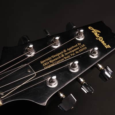 Aria Pro II TA-40 (ES-335) Black Archtop image 5