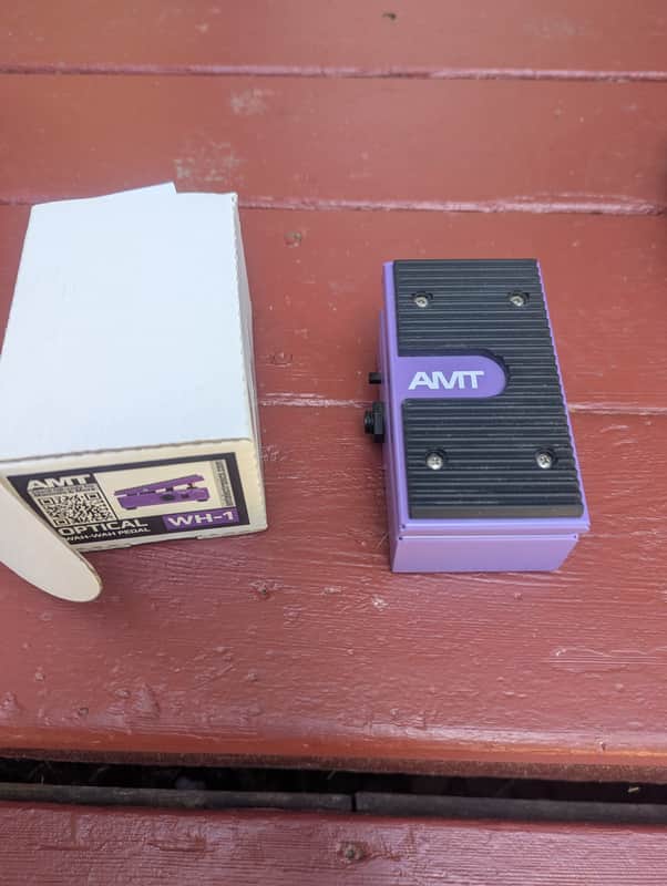 AMT Electronics WH-1 Japanese Girl Optical Wah 2010s - Purple image 1