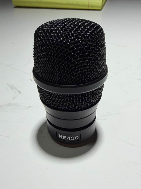Electro-Voice RE420-RC3 premium condenser microphone head image 1