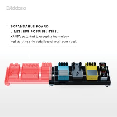 D'Addario PW-XPNDPB-01 Pedalboard - Pedalboard for Guitars image 8