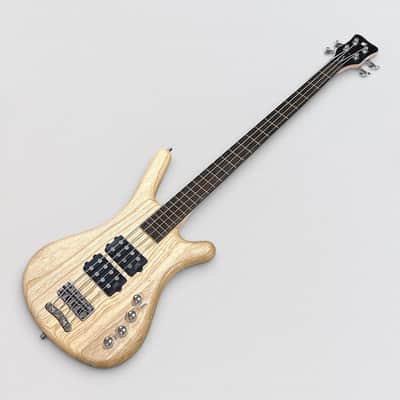 Warwick RockBass Corvette $$ 4 String Electric Bass Guitar - Natural Transparent Satin image 7