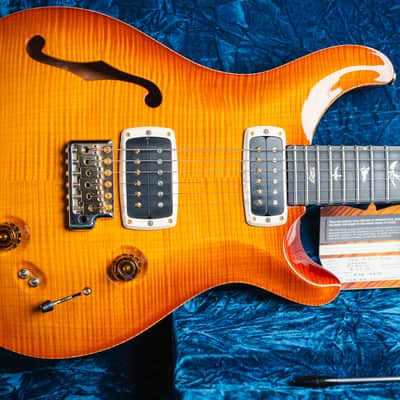2013 PRS Experience 408 Artist Top Semi-hollow - Vintage Sunburst image 2