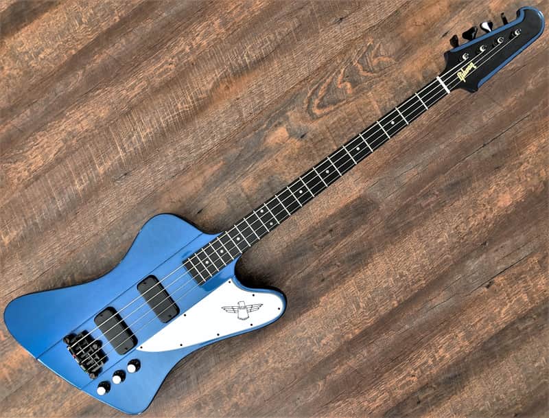 Gibson Thunderbird IV. Sapphire Blue! 2000 USA. Ebony FB. image 1
