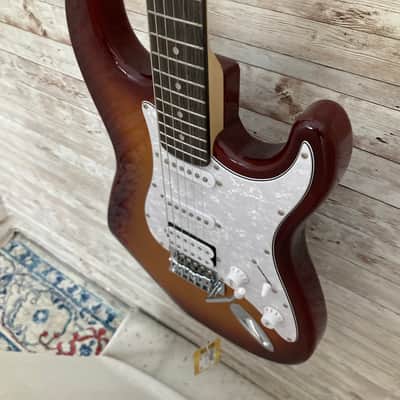 Used Washburn SDFSB Sonamaster Deluxe HSS image 5