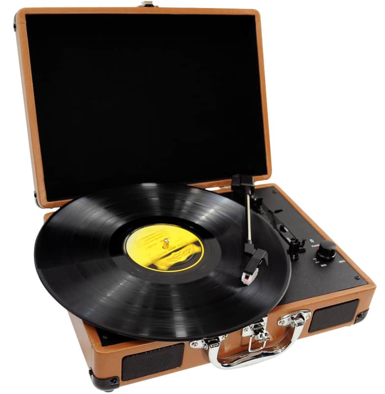 Pyle - PVTT2U - Retro Belt-Drive Turntable w/USB-to-PC Connection image 1