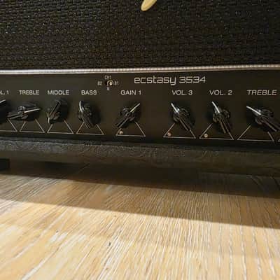 Bogner Ecstasy 3534 3-Channel 35-Watt Guitar Amp Head 2019 - Present - Black Comet image 4