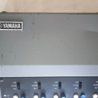 Yamaha EM-90A 6-Channel Ensemble Mixer w Spring Reverb Drum Machine 1970s Made in Japan image 8
