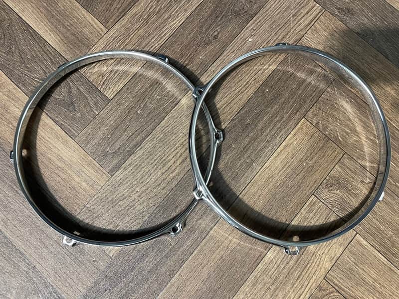 Sonor Tom Drum 10” 6-Lug Hoops Rims Hardware Tension #MH38 image 1