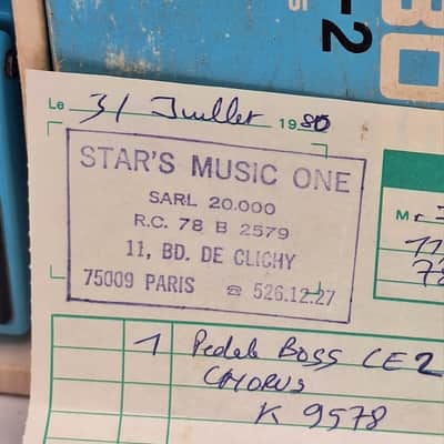 🎵🎸CE-2 Boss Mij Silver Screw🎸🎶 image 12