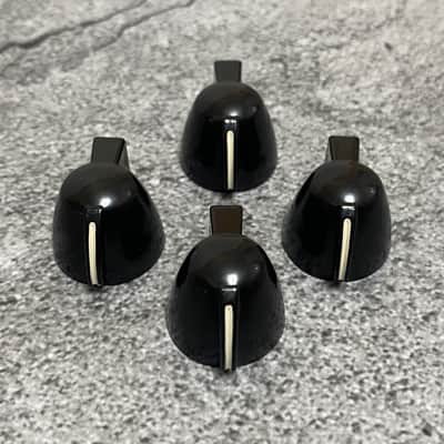 4x Black Tea Kettle Coffee Pot Chicken Head Guitar Knobs Pedal Amp Pointer Knob 6mm Push On image 2