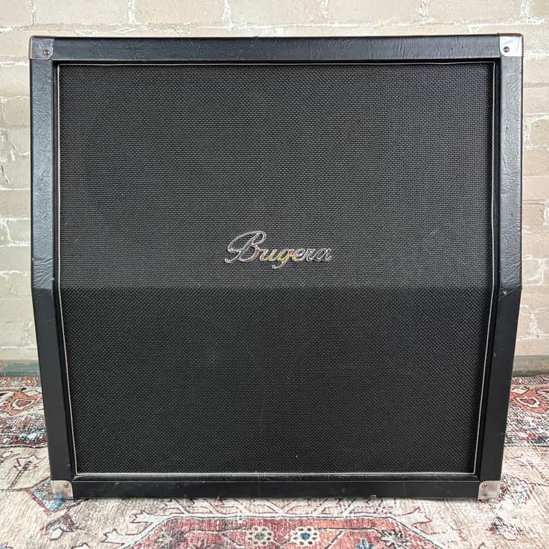 Bugera 412H-BK 4X12 200 Watt Guitar Speaker Angled Slant Cabinet! image 1