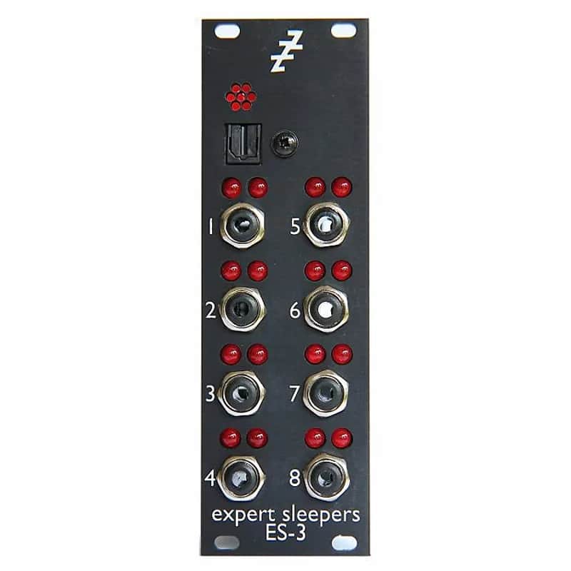 Expert Sleepers ES-3 MK3 Lightpipe / CV Interface Eurorack Synth Module image 1