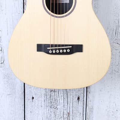 Martin LX1E Little Martin Acoustic Electric Guitar Solid Spruce Top with Gig Bag image 1