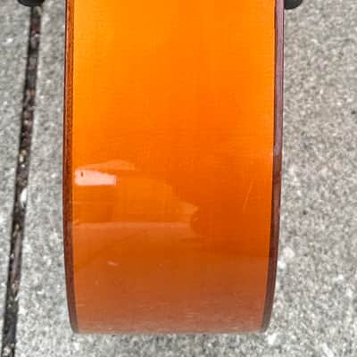 Early Augustino Flamenco Guitar with Pegs w/HSC image 4