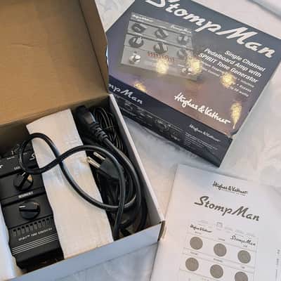Hughes & Kettner StompMan 50-Watt Pedalboard Guitar Amp 2022 - Present - Black image 2
