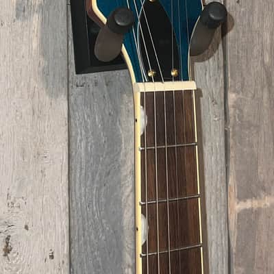 Gretsch Electromatic Pristine LTD Center Block Double-Cut Semi-hollowbody Electric Guitar with Bigsby - Petrol image 6
