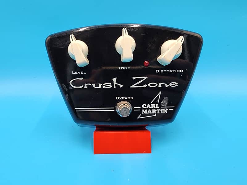 Rare Carl Martin Crush Zone Distortion Guitar Effect Pedal Bass Overdrive Gain image 1