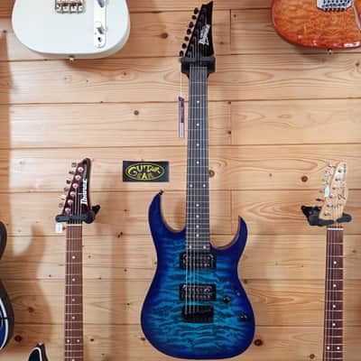 IBANEZ GRG7221QA Transparent Blue Burst - 7 Strings image 2