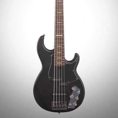 Yamaha BB735A Electric Bass Guitar, 5-String (with Gig Bag), Black image 2
