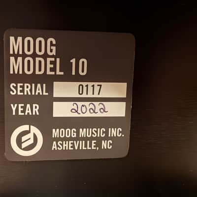 Moog Model 10 Modular Synthesizer Reissue 2019 - Present - Black image 11