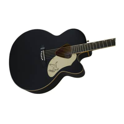 Gretsch Guitars G5022C Rancher Falcon Cutaway Acoustic-Electric Guitar Black image 5