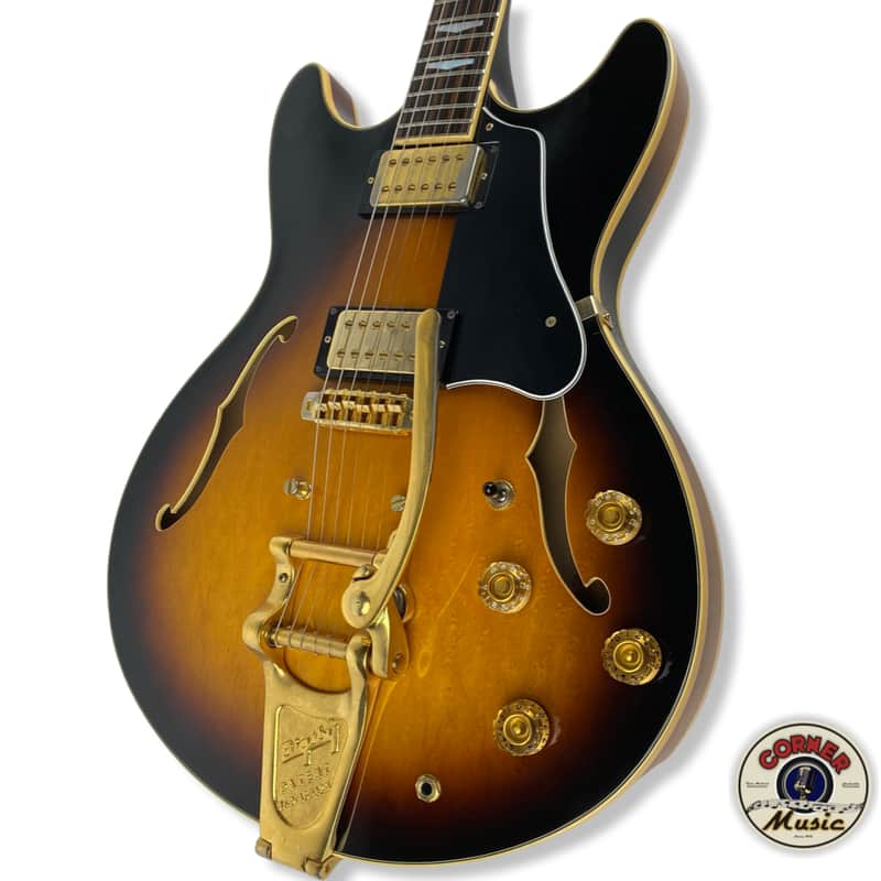 Westone Rainbow II Semi-Hollowbody Early '80s Sunburst image 1