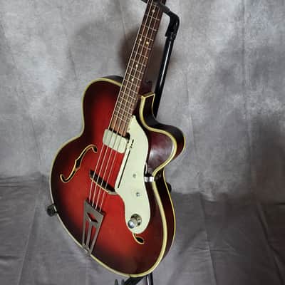 Vintage East German Long Scale Acoustic Jazz Bass – Big Fat 70s Tone! image 2