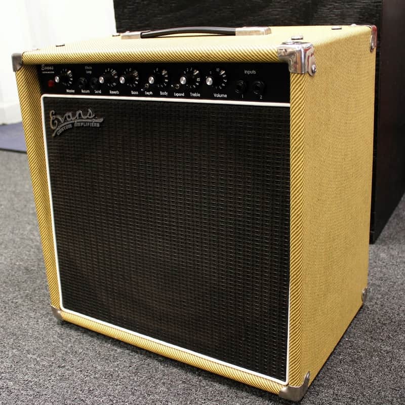 1996 Evans Custom Amplifiers JE200 in Rare Tweed- 200W, 1x12