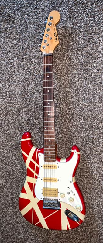 1980’s Vester Evh style Stage series shredder style electric guitar made in japan Strat head  1980’s image 1