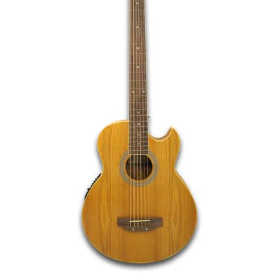 6 String Cutaway Electric Acoustic Bass image 1