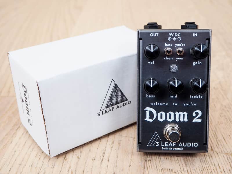 3Leaf Audio DOOM 2 Boutique Fuzz Effects Pedal image 1
