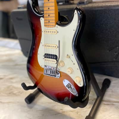 Fender American Ultra Stratocaster HSS with Maple Fretboard Ultraburst image 4