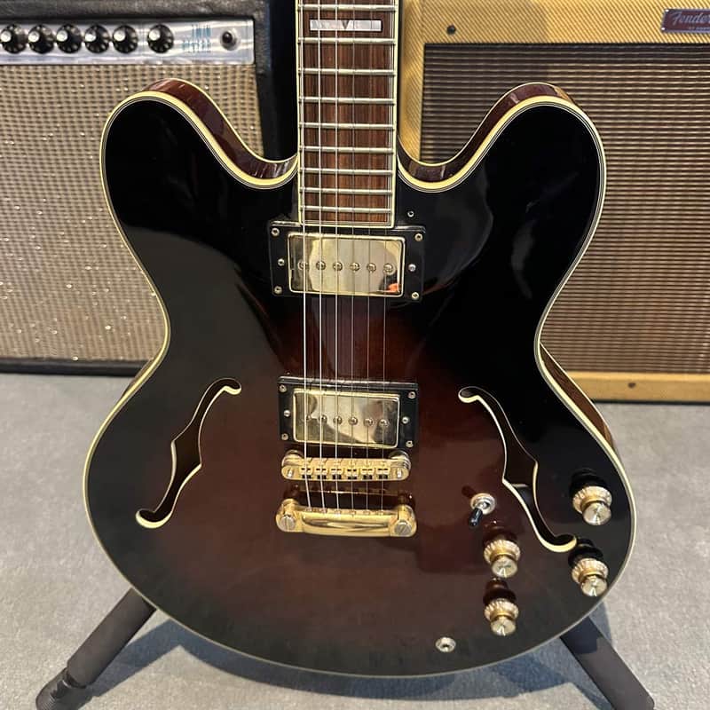 Epiphone by Gibson 1989 MIK Sheraton Semi-Hollowbody Electric Guitar w/ Case (Pre-Owned) image 1