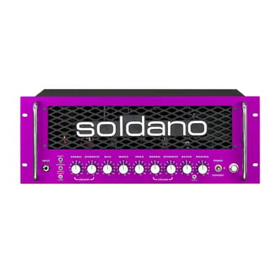 Soldano SLO-100R Super Lead Overdrive - Rackmount Head image 1