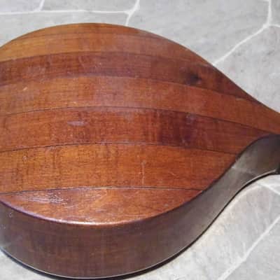 fine old VOGTLANDSPERLE solid arched back 8string MANDOLIN mando Germany 1920s image 24