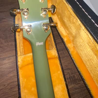 2025 Rare Gibson Les Paul Custom olive drab VOS one of a kind image 9