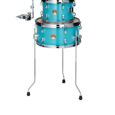 Tama LJKT10F14-AQB Add-On Pack for Club-Jam Mini - Aqua Blue/Chrome HW image 8